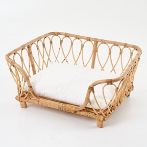 Camas para mascotas de ratán trenzado, muebles para gatos más vendidos, cama elevada para perros, sofá para cachorros, tumbonas. - Product Image 3