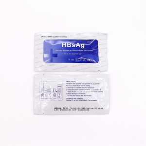 Kit de Prueba Rápida de Antígeno de Superficie del Virus de la Hepatitis <span class=keywords><strong>B</strong></span> (HBsAg) en Sangre Total, Suero y Plasma, Desechable, Médico, con Certificación CE ISO, Marca Medmount - Product Image 4