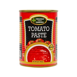 Salsa de Tomate al por Mayor 400g 28-30% 36-38% Brix, Ketchup de Tomate, Pasta de Tomate Enlatada de Fácil Apertura - Product Image 5