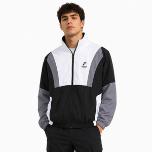 Veste coupe-vent unisexe pour homme, colorée, imperméable, légère, respirante, pour le sport de plein air, streetwear, vente en gros - Product Image 1