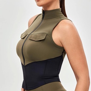 High Quality Fitness <b>Women</b> Soft Crew Neck Long Sleeve Crop <b>Top</b> Shirt Sportswear Slim Fit <b>Compression</b> Sexy Gym Crop <b>Top</b> - Product Image 4