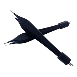 Pinces bipolaires micro-isolées antiadhésives, instrument chirurgical à pointe fine, outil de microchirurgie pour la neurochirurgie, l'ORL et l'ophtalmologie - Product Image 2