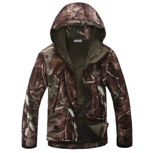 Unisex Trending Winter Warm Waterproof Digital Orange Soft <b>Shell</b> Shooting Hunting <b>Suits</b> Fully Breathable Insulated Hunting - Product Image 1