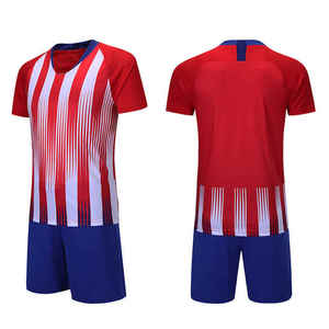 Uniforme de Fútbol Más Vendido, Ligero, Manga Corta, Cuello Redondo, 100% Poliéster, Absorbe la Humedad, Impresión Sublimada, para Adultos, para Todas las Temporadas - Product Image 3