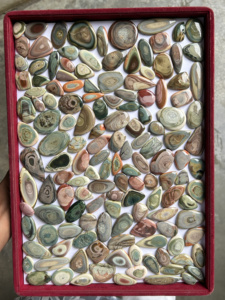 Nuevo lote de piedras preciosas sueltas cabujón de jaspe imperial natural a la venta - Product Image 3