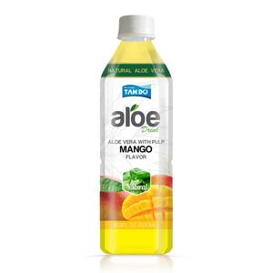 Jus de fruits aromatisé Tan Do Aloe Vera 500ml en bouteille PET, 100% pur, faible en gras, saveur Ananas/Fruit de la Passion/Mangue/Noix de Coco, 10 Brix, à bien secouer, TD - Product Image 5