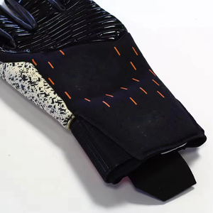 Gants de football américain légers pour receveurs, fermeture auto-agrippante, logo personnalisé, unisexe, vente en gros - Product Image 4