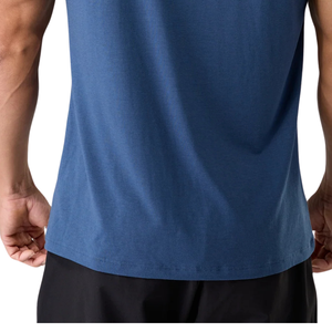 Camiseta Deportiva de Manga Corta para Hombre, Corte Ajustado, para Gimnasio, Entrenamiento, Algodón Suave y Elástico, Suministro al por Mayor OEM - Product Image 6
