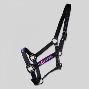 Brida de Nylon y Cuero Personalizable de Alta Calidad, Cómoda y Flexible, para Equitación y Carreras de Caballos, Rub International - Product Image 2