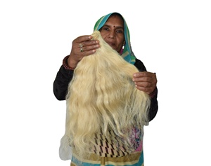 Cuticules alignées sans traitement chimique, meilleure qualité, couleur naturelle, vierge, 613 cheveux humains indiens ondulés - Product Image 6