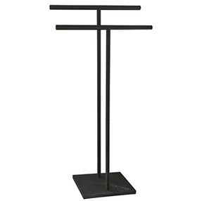Porte-serviettes de salle de bain à trois niveaux, séchoir à serviettes autoportant, support pour serviettes de bain pour la maison et l'hôtel - Product Image 6