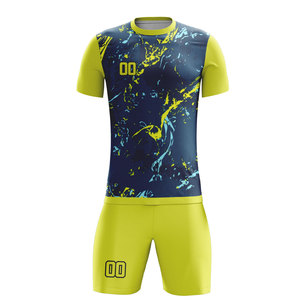 Soccer Jersey <b>Set</b> Sublimation Soccer Wear for Men Practice wear Football Shirts Custom Football Sportswear Soccer Team Uniform - Product Image 3