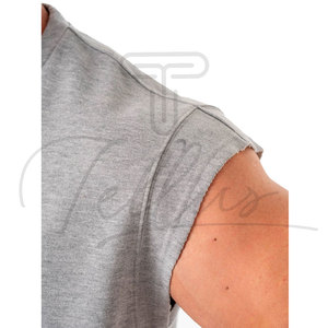 Camiseta sin Mangas Casual para Hombre, Diseño Personalizado OEM, 100% Algodón, Secado Rápido, Transpirable, Colores y Diseño Personalizables - Product Image 2
