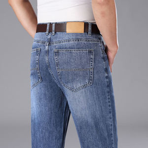 Jeans de Mezclilla Estilo Hip Hop para Hombre, Corte Holgado y Recto, Estilo Urbano, Pantalones Casuales a la Moda, Diseño Personalizado - Product Image 6
