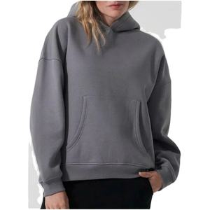 เสื้อฮู้ดไหมพรมแฟชั่นผู้หญิงดีไซน์ล่าสุด คุณภาพสูง ใส่สบาย ไซส์ใหญ่ มีโลโก้ด้านหน้า ลดราคาพิเศษ - Product Image 1