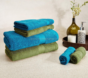 Lot de 6 serviettes de bain en coton 500 GSM – Vente en gros |   Séchage rapide, extra absorbant |   Logo personnalisé |   Hôtel & Spa en Gros - Product Image 3