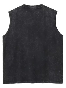 Camiseta sin mangas de algodón para hombre, informal, con cuello redondo, transpirable, para verano - Product Image 5