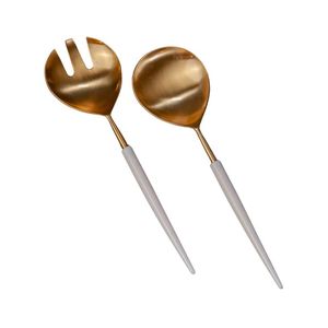 Dinner <b>Table</b> Dinner Kitchen <b>Gold</b> Plated Finishing Cutlery Set Hand Engraved For Tableware Use Metal Cutlery - Product Image 5