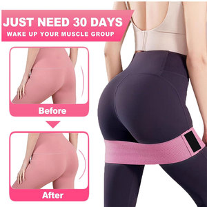 Bandas de Resistencia Flexibles de 4.5cm de Ancho, Bandas de Yoga de Spandex para Entrenamiento de Compresión de Piernas, Rehabilitación, Ajuste Universal, Color Sólido - Product Image 3