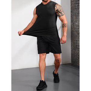2025 hommes sans manches à capuche vêtements de sport 3D Hip Hop Style entraînement débardeurs pour l'entraînement musculaire Fitness et musculation - Product Image 3