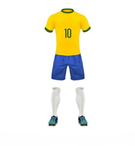 Maillot de football jaune et noir à col en V pour homme, manches courtes, anti-humidité, color-block, en polyester, coupe classique pour adulte - Product Image 2