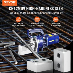 Lame di Ricambio per Tagliabarre Elettrico, 6 Pezzi, Diametro di Taglio 25mm (1 Pollice), Lame Idrauliche Dure HRC58-60, Utensili per Barre d'Armatura - Product Image 2