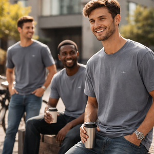 Proveedor de Camisetas Grises Lavadas Personalizadas para Pedidos al por Mayor - Fabricante OEM para Compras al por Mayor - Product Image 6