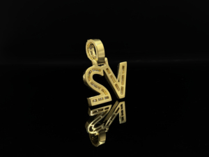 Colgante de lujo personalizado de aleación con diamantes estilo hip hop cristiano para hombre - Product Image 3