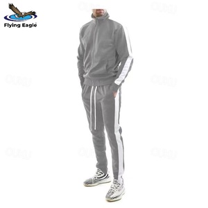 High Quality Unisex Tracksuit Full <b>Zip</b> <b>Hooded</b> Jogging Suit Custom Design Printed Sportswear Gym Running Training Wear 2 1 Design - Product Image 1