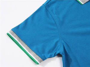 เสื้อโปโลผู้ชายสั่งทำขายส่ง ผู้ผลิต OEM ผู้จัดจำหน่าย เสื้อโปโลผ้าฝ้ายปิเก้ แบรนด์ส่วนตัว ผลิตจำนวนมาก - Product Image 4