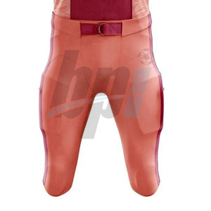 ชุดยูนิฟอร์มอเมริกันฟุตบอลสีพื้นคุณภาพสูง ผลิตจากโพลีเอสเตอร์ 100% - Product Image 4