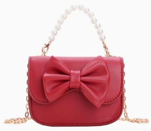 Mini sac à rabat tendance en PU style coréen, couleur unie, avec joli nœud, sac à main princesse, accessoire, porte-monnaie - Product Image 2