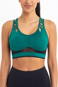 Workout Quick Dry High Quality Custom Gym Running Sports Fitness Yoga Strapless <b>Bra</b> - Product Image 4
