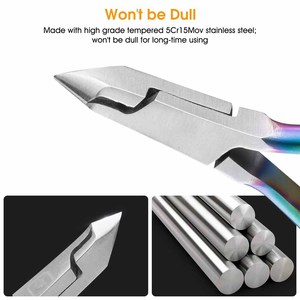 <b>Cuticle</b> Trimmer Stainless Steel <b>Cuticle</b> Remover <b>Cuticle</b> Nipper <b>Cuticle</b> Cutter Clipper Pedicure Manicure <b>Tools</b> - Product Image 3