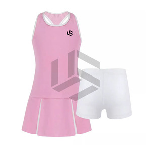 Ensemble mini-jupe de sport personnalisé, léger, séchage rapide, pour la course, le tennis, la netball, uniforme féminin, vente en gros, fournisseur - Product Image 3