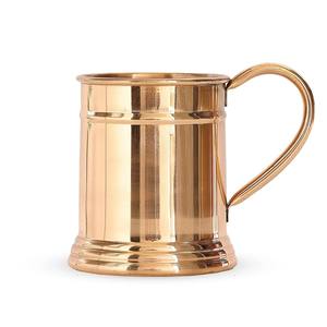 Mug en cuivre massif, directement de l'usine, pour la maison, les bars et les hôtels, avec emballage personnalisé disponible pour les commandes en gros. - Product Image 6