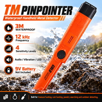 Détecteur de métaux étanche GOLD HUNTER TM, pointeur de précision IP68, détection à 360 degrés, détecteur portable de trésors d'or