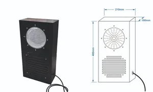 สัญญาณเตือนทางรถไฟแบบไร้คนขับพร้อมไฟส่องสว่าง - Product Image 3