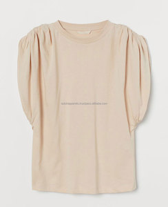 เสื้อยืดผ้าฝ้ายพรีเมียมสำหรับผู้หญิง OEM เสื้อผ้าลำลองไซส์ใหญ่ โรงงานรับผลิตแบรนด์ส่วนตัว - Product Image 6