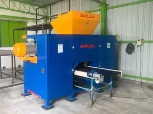 Déchiqueteuse semi-automatique avancée en acier inoxydable à double arbre, équipement de recyclage de ferraille haute performance - Product Image 2