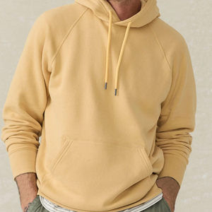 Customized Half Zip <b>Velour</b> Fleece Hoodie for Men Eco-Friendly Winter Vintage Oversized Casual <b>Sweatshirt</b> - Product Image 3