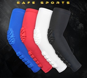 Manchon de protection pour bras avec coussinet anti-collision, élastique et respirant, pour le sport, pour adultes, unisexe - Product Image 3