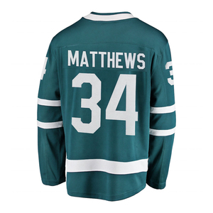 Maillots de hockey sur glace personnalisés en gros, collection hiver 2026, imprimés numériquement, réversibles, 100 % polyester, antibactériens, séchage rapide - Product Image 5