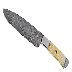 Cuchillo de Cocina de Acero de Damasco con Mango Ergonómico de Madera para Chefs Profesionales, Cocineros Caseros y Preparación de Alimentos en Restaurantes - Product Image 4