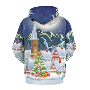 Sudaderas Navideñas para Hombre, Diseños Modernos, Impresión por Sublimación Personalizada, Tela Suave y Transpirable - Product Image 2