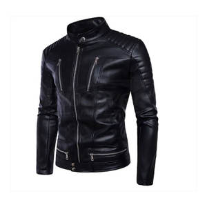 Chaquetas de Cuero para Motociclistas Hechas en Pakistán, Último Modelo, Precio al por Mayor, MOQ Bajo - Product Image 2