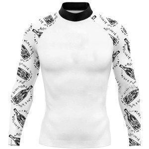 Camiseta de Compresión Deportiva Casual de Verano para Hombre, Estampado de Murciélagos, Secado Rápido, Ropa Deportiva para Gimnasio, MMA, Rashguard - Product Image 5