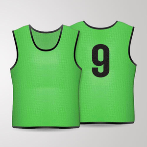 Wholesale OEM New Model Printed Number Comfortable Men Football <b>Training</b> Vest Quality Custom Design Sports Soccer <b>Bibs</b> - Product Image 4