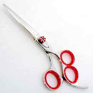 Ciseaux à cheveux professionnels KOUNAIN pour droitiers, fabriqués à la main avec des lames en acier inoxydable 6CR13, disponibles en plusieurs couleurs - Product Image 1