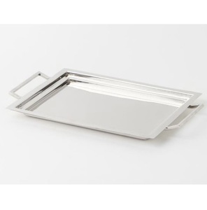 Juego de Platos Redondos Minimalistas de Acero Inoxidable, Armonía y Refinamiento para Mesa de Comedor Contemporánea - Product Image 1